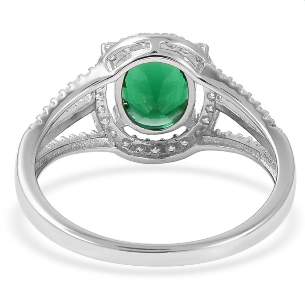 Simulated Peridot Ring‎ - Picture 3 of 7